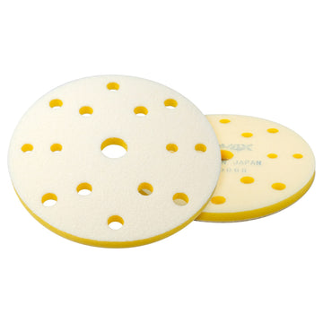 Super Buflex Interface Pad for 6 inch Sanding Discs, Hook & Loop, 15 Holes, 971-0065, 2 Pads - 0
