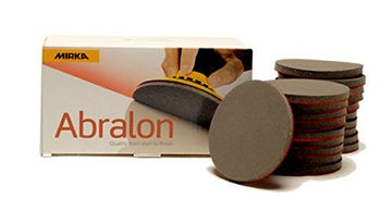 MIRKA Abralon 3 Inch 1000 Grit Sanding Discs, 20 per box