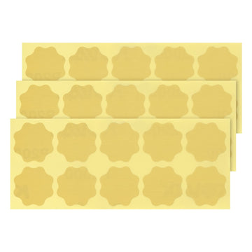 Eagle 1 3/8 inch Stickon Yellow-Film Touch-Up Discs - 100 discs/pack