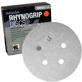 5 inch 8 Hole Hook and Loop 180 Grit Sandpaper Discs 50/box