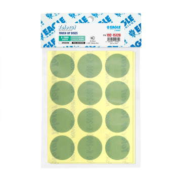 Eagle 192-15128 - Tolecut Touch Up Stickon Discs - Green -34mm - 96 Discs/Pack