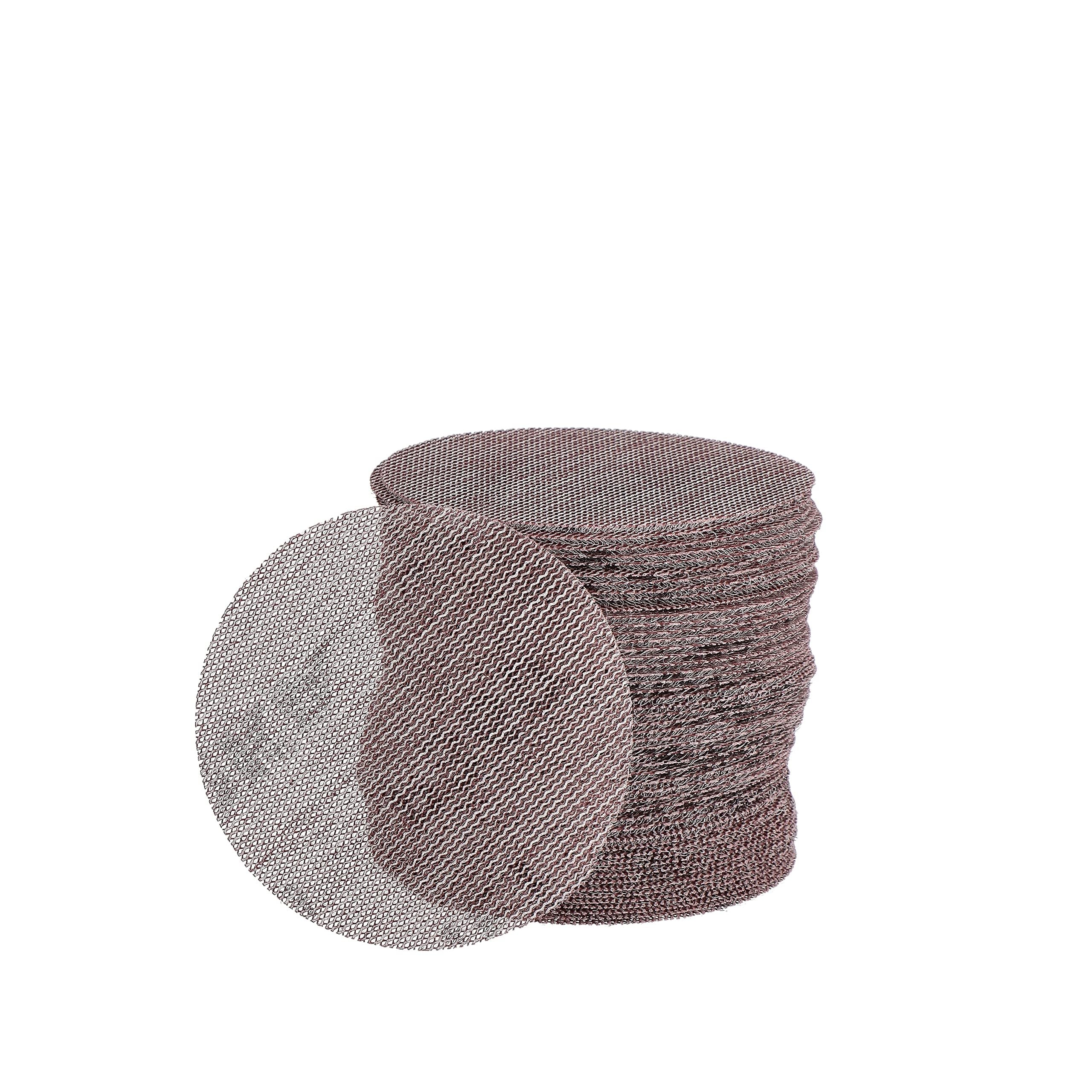 Mirka 9A-203-240 3-Inch Mesh Abrasive Dust Free Sanding Discs, Box of 50 Discs