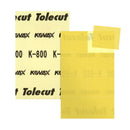 Tolecut PSA 8-Cut Block Sanding Sheets, Black K-3000, 191-1521, 25 Sheets-25