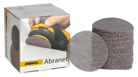 Mirka 9A-203-240 3-Inch Mesh Abrasive Dust Free Sanding Discs, Box of 50 Discs - 0