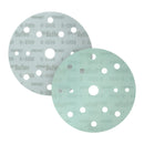 Super Buflex Flexible Dry 6 inch Sanding Discs, Green K-2000, 15 Holes, Hook & Loop, 193-1565, 25 Discs-4