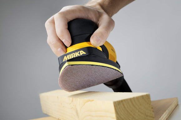 Mirka Abranet Delta Triangle Net Disc / 4x6x6 inch /Sandpaper Sanding Discs Hook and Loop / 10 pcs