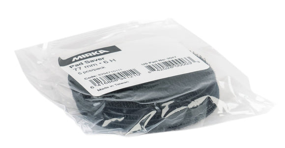 Mirka Pad Protector 3 inch / 6-Holes / 5 pcs/Pad Saver Hook and Loop