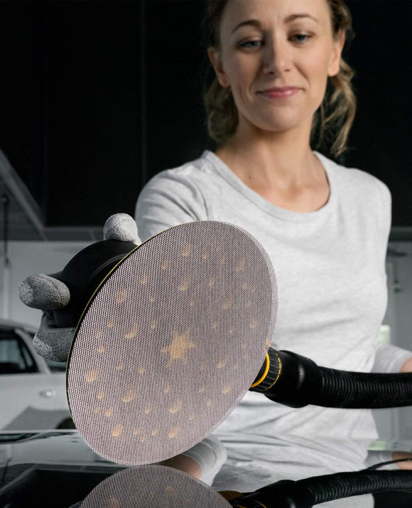 Mirka Abranet Net Disc / 5 inch/Sandpaper Sanding Discs Hook and Loop / 10 pcs