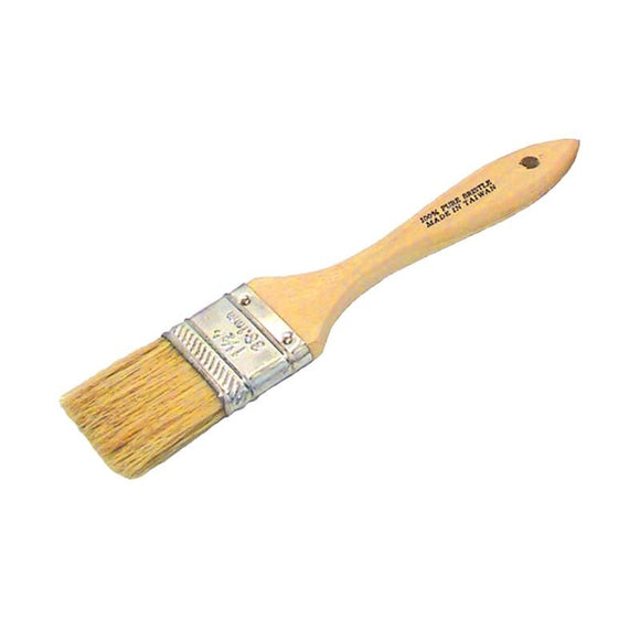 Eagle BH1502 - White Bristle Brushes - 1 1/2 x 5/16 inch. - 24pcs/Box