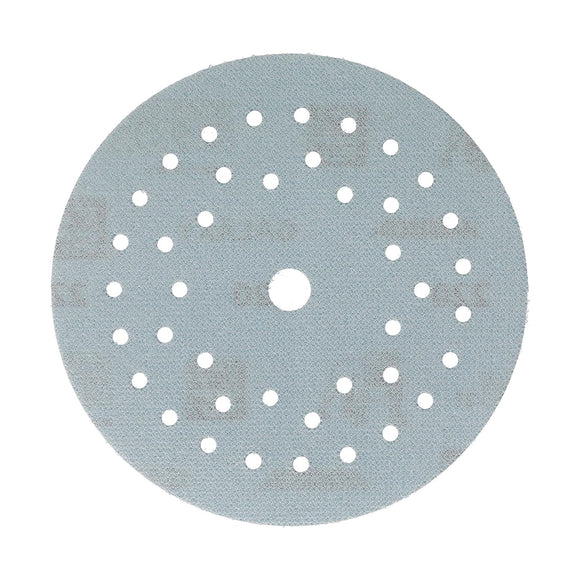 Mirka Galaxy Multifit Sandpaper 5 inch (125mm) - Grit 220, 50 Discs/Pack - Premium Abrasive for Epoxy Resin, Wood, Metal - Non-Clogging, Self-Sharpening Technology - Ideal for Power Sanders