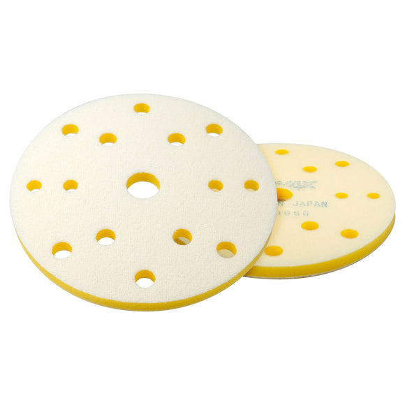 Super Buflex Interface Pad for 6 inch Sanding Discs, Hook & Loop, 15 Holes, 971-0065, 2 Pads