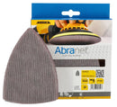 Mirka Abranet Delta Triangle Net Disc / 4x6x6 inch /Sandpaper Sanding Discs Hook and Loop / 10 pcs-4