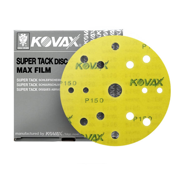 MaxFilm Ultra Premium 6 inch Sanding Discs, 7 Holes, Hook & Loop, 50 discs