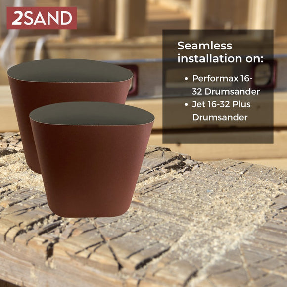 2SAND Feed Belt For Performax 16-32 Drum Sander 16 x 43 1/2 inch