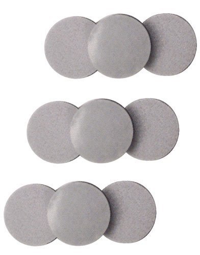 Eagle Micro-Hook Interface Pad for 6 inch Sanding Discs, Firm, Hook & Loop, 7 Holes, 971-0049, 2 Pads