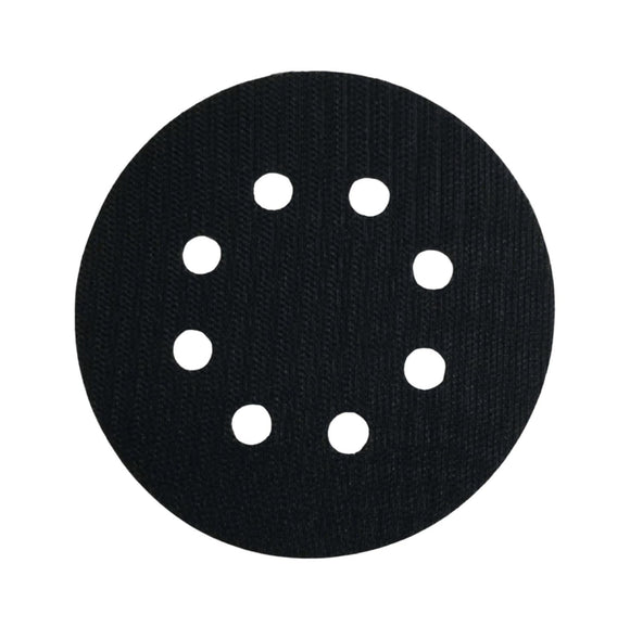 2SAND 5-Inch 8-Hole Sanding Disc Pad Protector, Hook and Loop, Black Power Tool Accessories (Pack of 4)