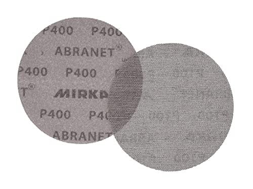 Mirka 6-Inch Mesh Abrasive Dust Free Sanding Discs, Box of 50 Discs