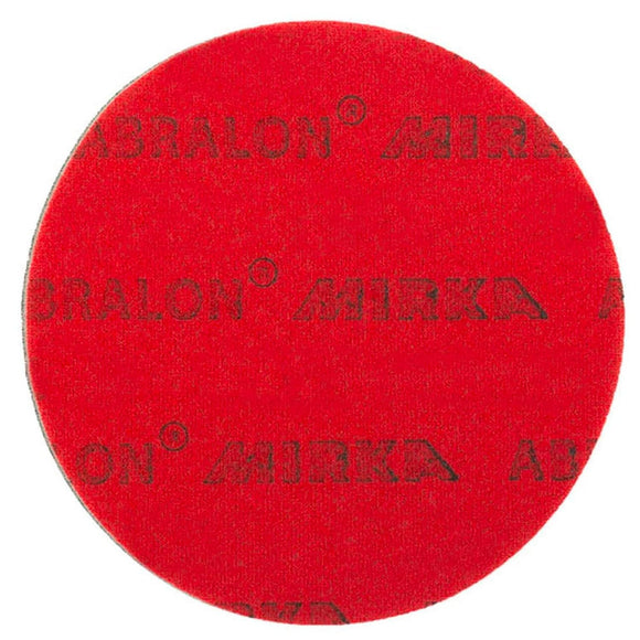 2SAND Mirka Abralon 6-inch Hook & Loop Polishing Discs - Pack of 5 (500 Grit)