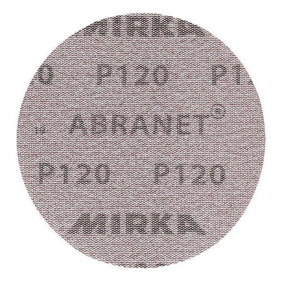 Mirka Abranet Net Disc / 5 inch/Sandpaper Sanding Discs Hook and Loop / 10 pcs