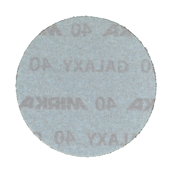 Mirka GalaxySandpaper 5 inch (125mm) - Grit 150, 50 Discs/Pack - Hook & Loop - Premium Abrasive for Epoxy Resin, Wood, Metal - Non-Clogging, Self-Sharpening Technology - Ideal for Power Sanders