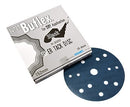 Super Buflex Flexible Dry 6 inch Sanding Discs, Green K-2000, 15 Holes, Hook & Loop, 193-1565, 25 Discs-1