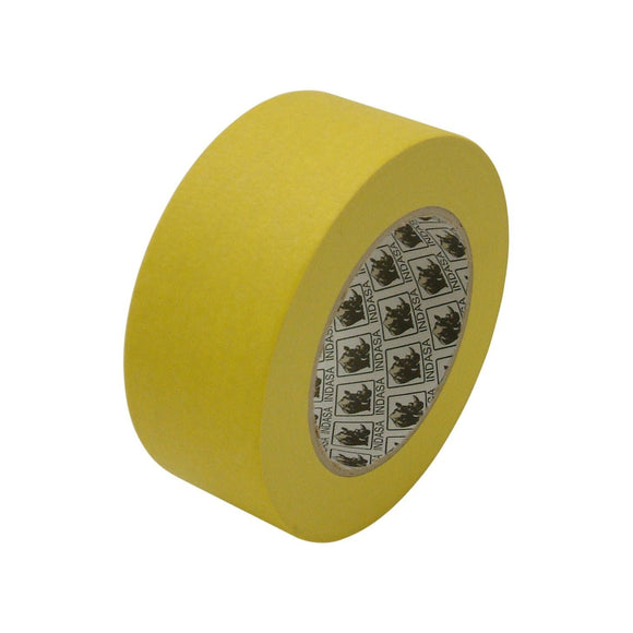 INDASA MTY/YEL07555 MTY High Temperature Automotive Masking Tape: 3/4" x 55 yd., Yellow
