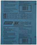 NORTON SAINT-GOBAIN ProSand Premium Job Pack Abrasive Sheet, Next Generation of 3X Technology, Fiber Backing, Aluminum Oxide, (Pack of 20), Blue, 9" x 11" (2639)-14