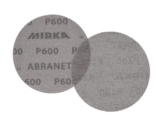 Mirka Abranet Net Disc / 5 inch/Sandpaper Sanding Discs Hook and Loop / 10 pcs