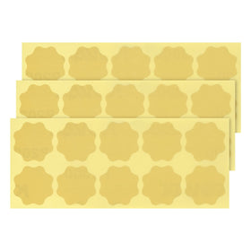 Eagle 1 3/8 inch Stickon Yellow-Film Touch-Up Discs - 100 discs/pack