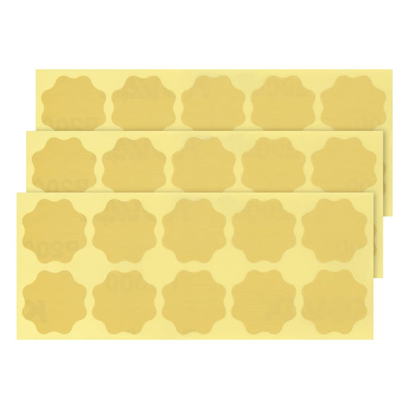 Eagle 1 3/8 inch Stickon Yellow-Film Touch-Up Discs - 100 discs/pack