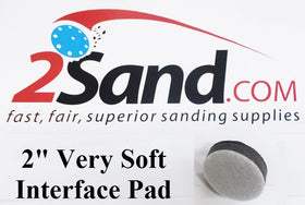 2SAND 2 inch Very Soft Grey Interface Pad 3/4" thick