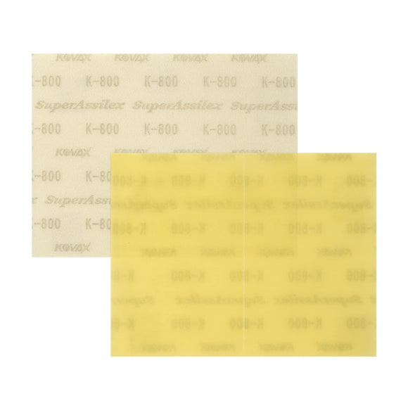 Super Assilex Flexible Sanding Sheets, Sky K-600, Hook & Loop, 191-1508, 25 Sheets