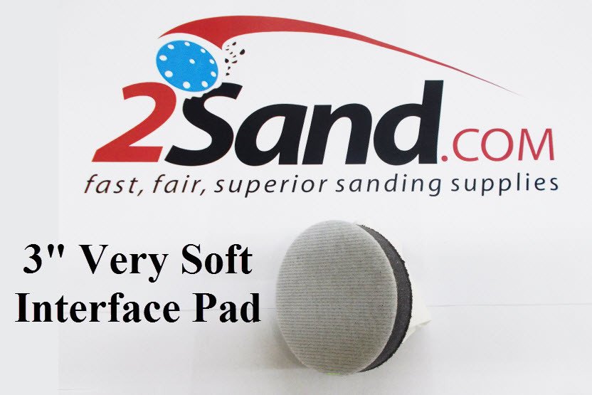 2SAND 3 inch Very Soft Grey Interface Pad 3/4" thick