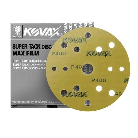 MaxFilm Ultra Premium 6 inch Sanding Discs, 7 Holes, Hook & Loop, 50 discs