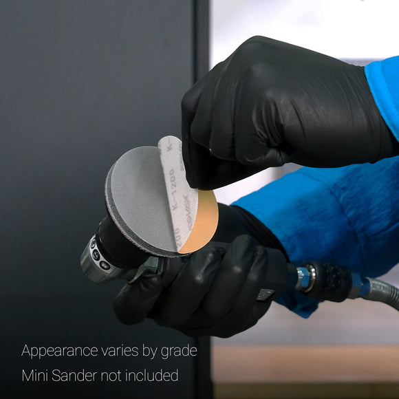 Super Assilex Flexible 3 inch Sanding Discs, No Holes, Hook & Loop, 50 Discs