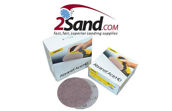 Mirka Abranet 5 inch Ace HD Sanding Discs - 25/box