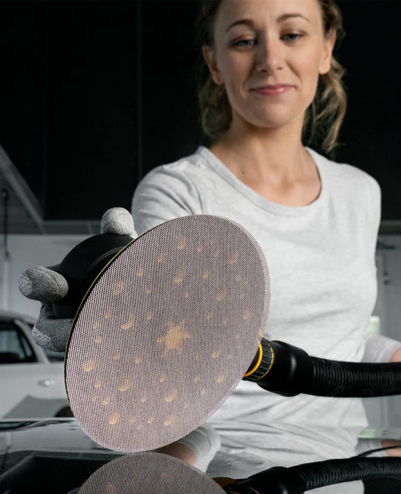 Mirka 6-Inch Mesh Abrasive Dust Free Sanding Discs, Box of 50 Discs