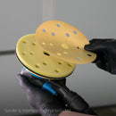 Eagle 6 inch 15 Hole Super-TACK Yellow-Film Discs - 50 Discs/Box-3