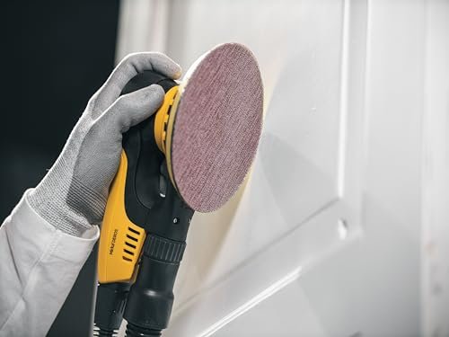 Mirka 5-Inch Mesh Abrasive Dust Free Sanding Discs, Box of 50 Discs, Grey