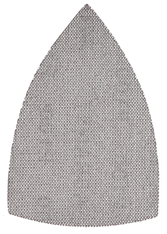 Mirka Abranet Delta Triangle Net Disc / 4x6x6 inch /Sandpaper Sanding Discs Hook and Loop / 10 pcs