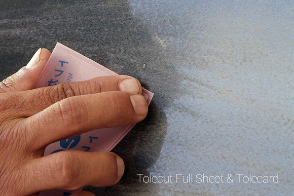 Tolecut PSA 8-Cut Block Sanding Sheets, Black K-3000, 191-1521, 25 Sheets