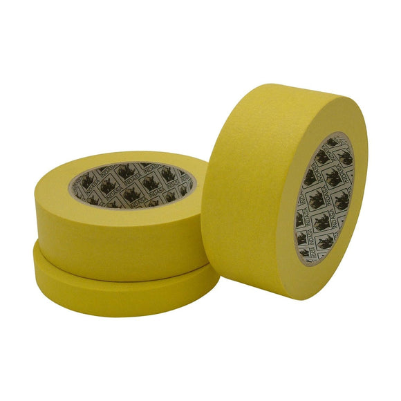 INDASA MTY/YEL07555 MTY High Temperature Automotive Masking Tape: 3/4" x 55 yd., Yellow