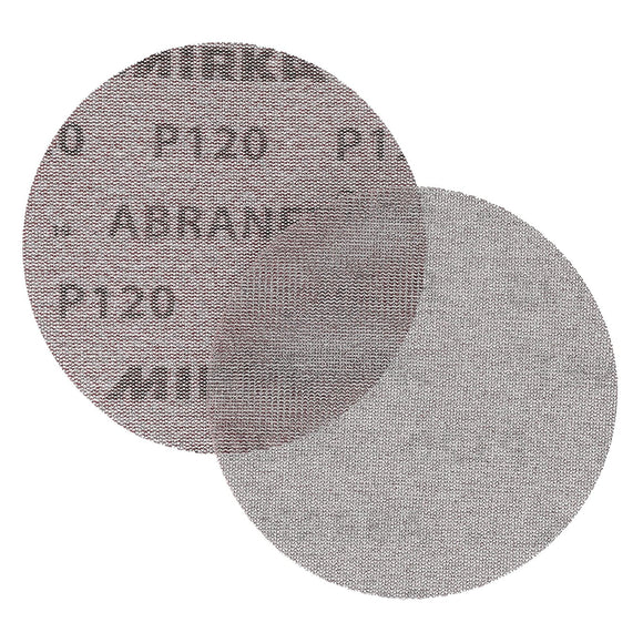Mirka Abranet Net Disc / 5 inch/Sandpaper Sanding Discs Hook and Loop / 10 pcs