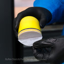 Super Buflex Interface Pad for 6 inch Sanding Discs, Hook & Loop, 15 Holes, 971-0065, 2 Pads-7