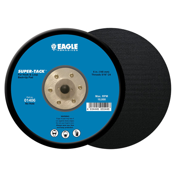 Eagle 01406-6 inch Super-TACK Back-Up Pad (Low Profile)