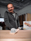 Mirka Goldflex Soft Hand Sanding Sheets 4.5 inch x 5 inch/Grit 320/200 pcs on a roll-2