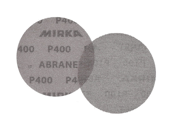 Mirka Abranet Net Disc / 5 inch/Sandpaper Sanding Discs Hook and Loop / 10 pcs