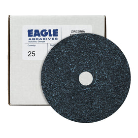 Eagle K517816-5 inch Blue Zirconium Eagle Fibre Discs - Grit 16-25 discs/box
