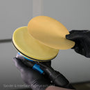 Eagle 6 inch No Hole Super-TACK Yellow-Film Discs - 50 Discs/Box-2