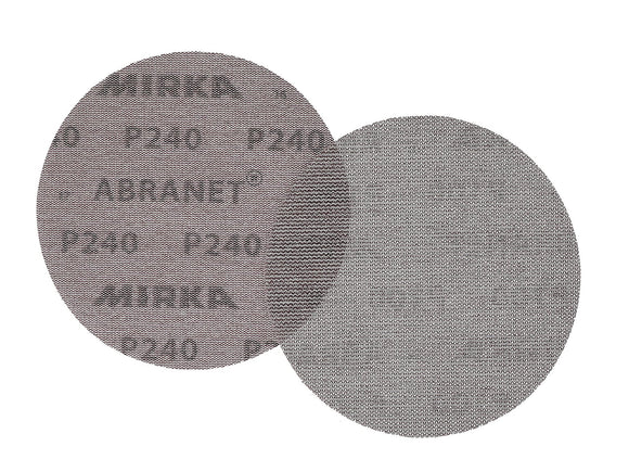 Mirka 6-Inch Mesh Abrasive Dust Free Sanding Discs, Box of 50 Discs